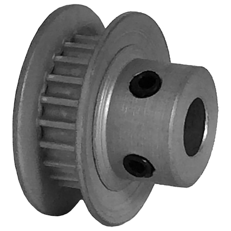 B&B Manufacturing 21-2P03-6FA2, Timing Pulley, Aluminum, Clear Anodized,  21-2P03-6FA2